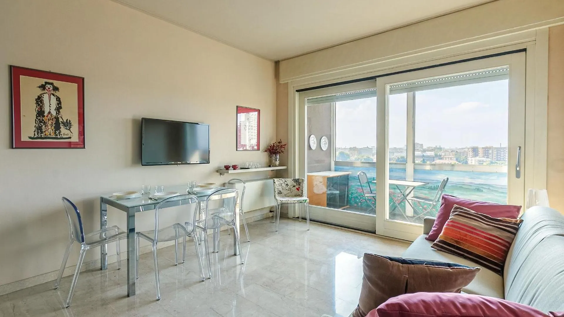 Melchiorre Gioia Vista Alpi With Terrace By Halldis Milan Italy