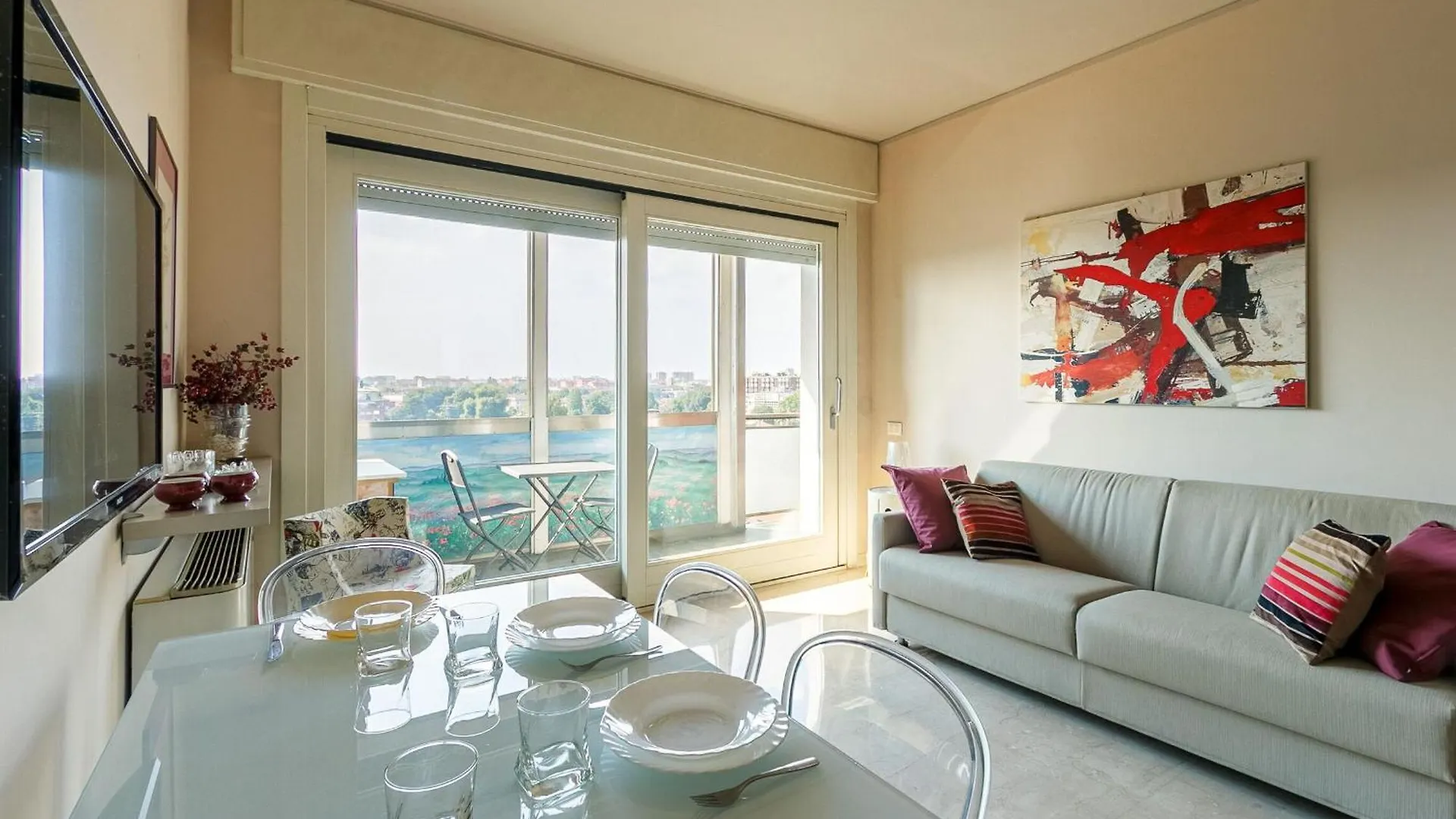 Melchiorre Gioia Vista Alpi With Terrace By Halldis Milan